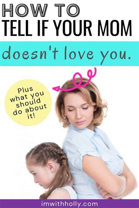 Signs Your Mom Doesn T Love You Fabfunny