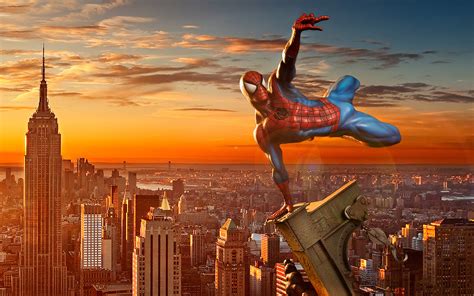 3840x2400 Spiderman In New York City 4k Hd 4k Wallpapersimages