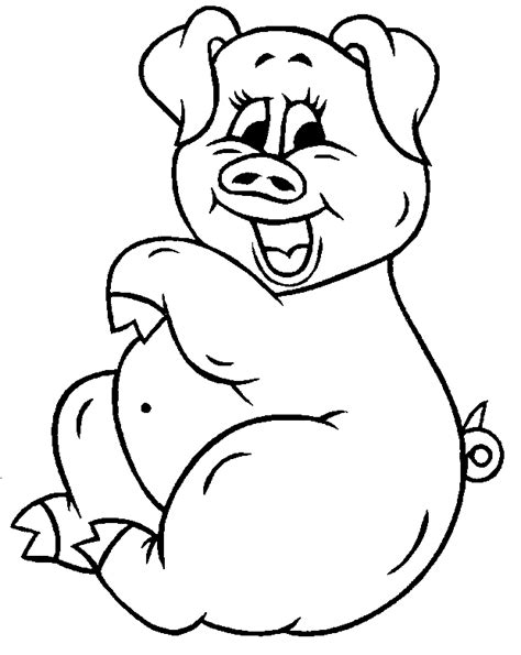 Schwein Malvorlagen Schweine Clipartmag Sketch Coloring Page