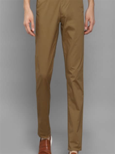Buy Allen Solly Men Brown Casual Trousers Trousers For Men 20011800