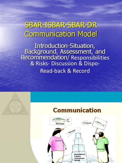 Sbar Communication Model Trans Pdf Cognition Health Sciences