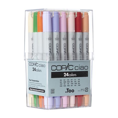Copic Ciao Marker Set 24 Colors Basic