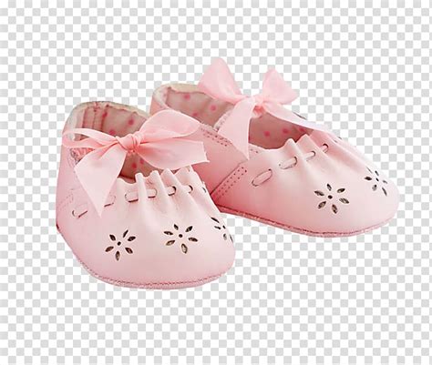 Pair Of Pink Shoes Art Infant Shoe Baby Shower Bib Cloth Shoes