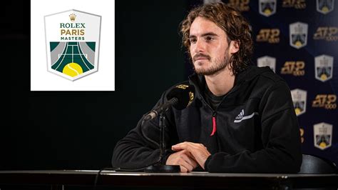 .fritz à stefanos tsitsipas (rolex paris masters, deuxième tour). Players Box : Stefanos Tsitsipas | Rolex Paris Masters ...