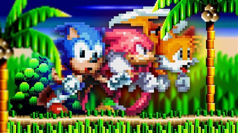 Knuckles Chaotix In Sonic Mania Youtube