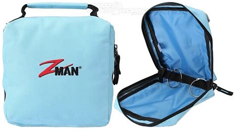 Zman Soft Plastics Holder Bag Plastic Wallet Binder Brand