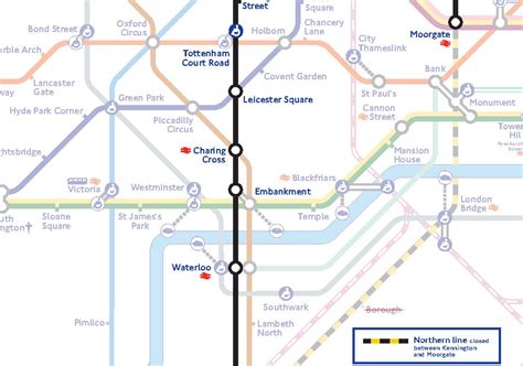 London Underground To Close Part Of The Northern Line Next Year