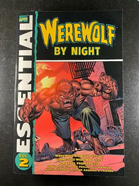Werewolf By Night Vol 2 2007 Paperback Al18 Ebay