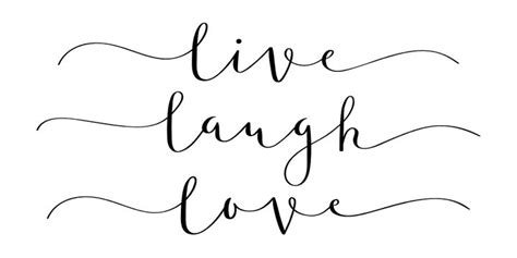Live Laugh Love Backgrounds Black And White