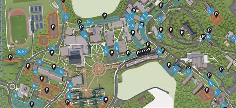 Western Carolina University Campus Map The World Map