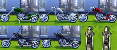 Mod The Sims Sittable Motorcycle Ts3 Conversion