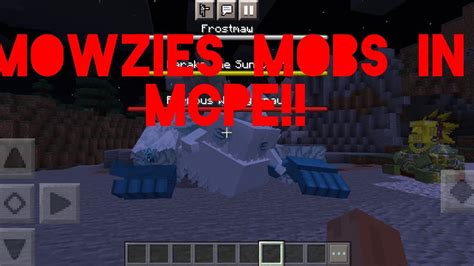 Mowzies Mobs In Mcpe All Mobs And Items Youtube