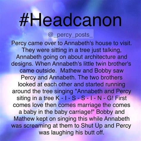 Lol Percy Shouldve Kissed Her Then Just To Make Them Shut Up For Real Percabeth