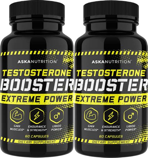 Buy Testosterone Booster For Men Male Enhancing Supplement With Horny Goat Weed And Tongkat Ali