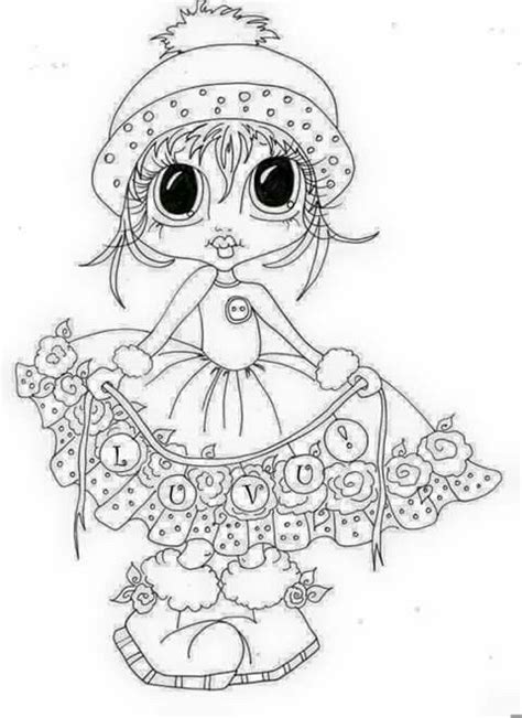 Sherri baldy digi stamps here are some of the new digi's i sneak peeked last night coming out coloring book pages coloring sheets besties creation art eye art copics printable coloring big eyes animal paintings animal drawings marjolein bastin sweet drawings mouse illustration book. Pin by Cheryl Stone-Britt on Big eyes embroidery | Digi ...