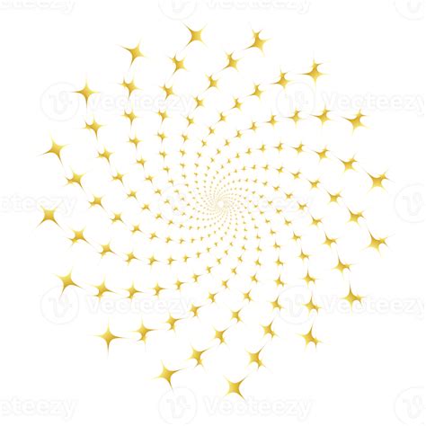 Abstract Gold Glitter Shiny Stars Swirl 33029989 Png