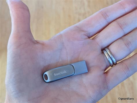 The 1tb Sandisk Ultra Dual Drive Luxe Usb Type C Flash Drive Is A Tiny