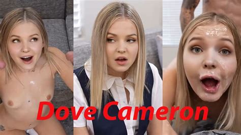 Nude Dove Cameron Gets Your Cum On Her Face
