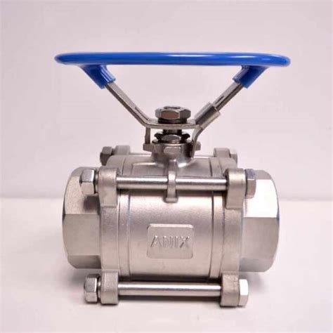 2 Inch Ball Valve Oval Handle Npt Stainless Steel 316 Wog 1000