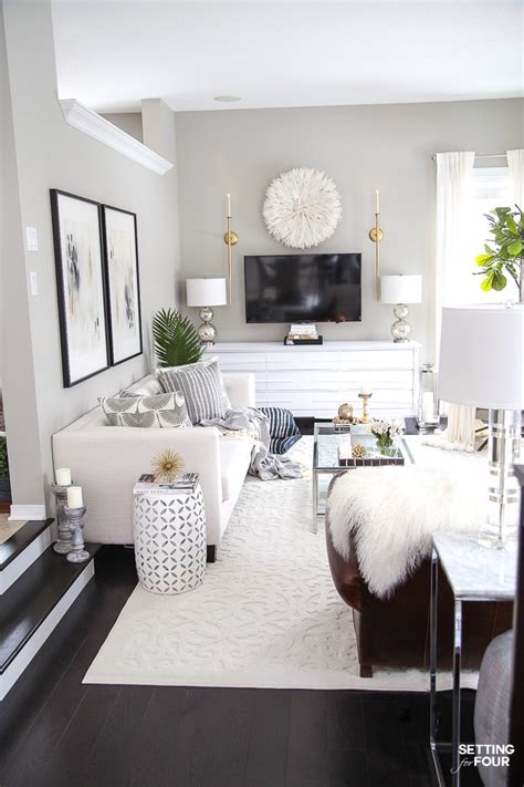 Sticking to minimalist decor and uncomplicated color palettes will give you a quiet yet cohesive space to take a. Living Room Design Ideas And $10,000 Giveaway - Setting ...