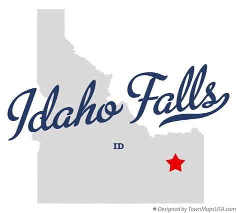 Map Of Idaho Falls Id Idaho
