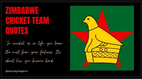 52 Best Zimbabwe Cricket Team Quotes Captions And Sayings Everyday Images