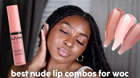 Best Nude Lip Combos For Brown Skin Women Woc Drugstore Affordable