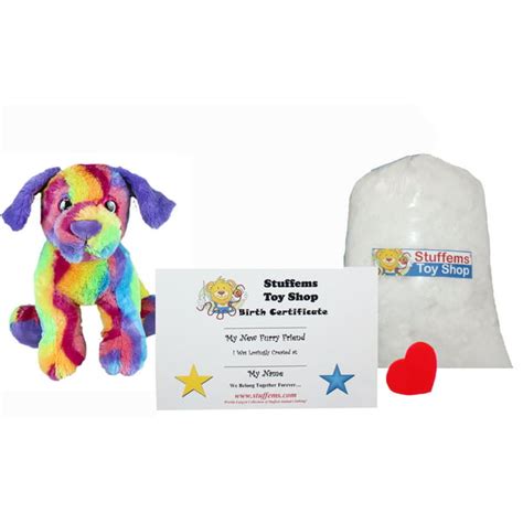Make Your Own Stuffed Animal Mini 8 Inch Candy The Dog Kit No