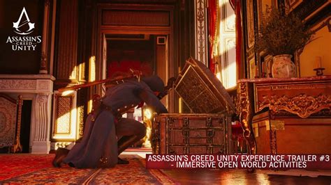 Assassin S Creed Unity Experience Trailer A Look Into Open World