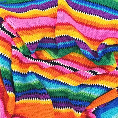 Ravelry The Mexican Inspired Blanket By The Loopy Stitch In 2020