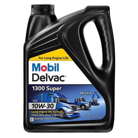 Mobil Delvac 1300 Super Hd Syn Blend Diesel Oil 10w 30 1 Gal