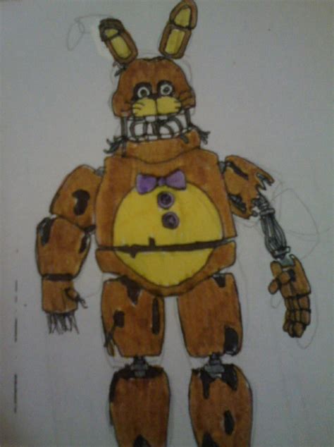 Dismantled Spring Bonnie By Freddlefrooby On Deviantart