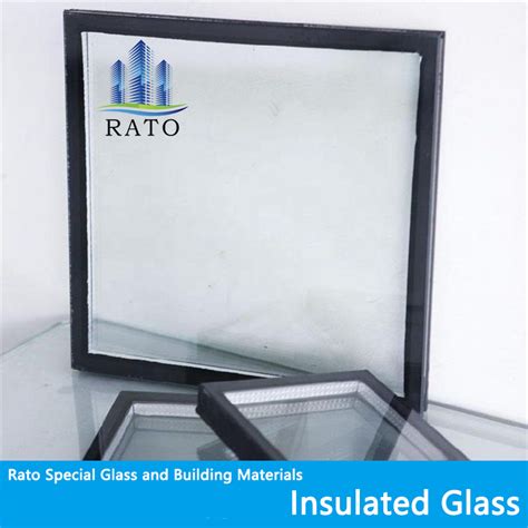 612a6mm5mm12a5mm Insulated Glasslow Etempered Glasscoated
