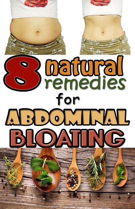 8 Natural Remedies For Abdominal Bloating Natural Remedies Abdominal