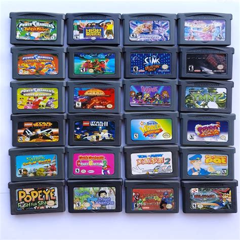 Jogos De Game Boy Advance Gba Qualquer Um Por 25 Escorrega O Preço