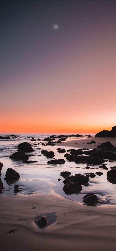 Picture Of A Rocky Beach Iphone X Wallpapers Free Download