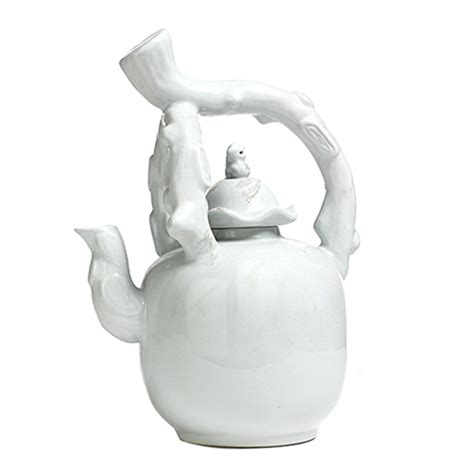 Pols Potten Teapot White Achica Tea Pots Tea Tableware