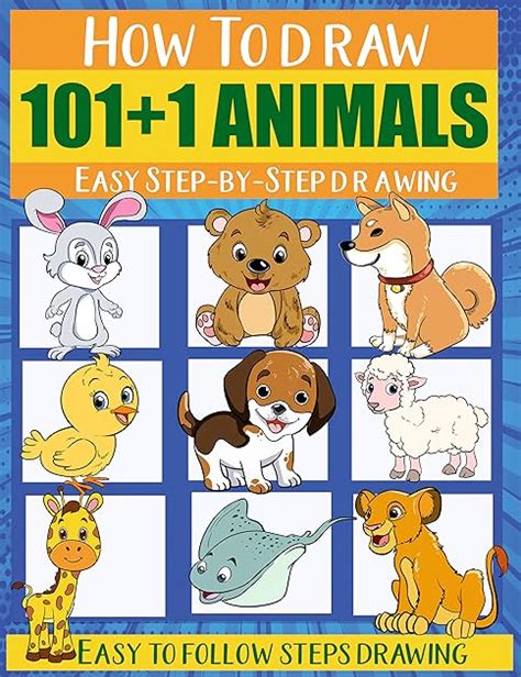 How To Draw 1011 Animals Easy Step By Step Drawing Step By Step