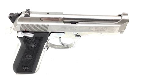 Taurus Pt 92 Afs 9mm Stainless Semi Auto Pistol Restricted Sfrc