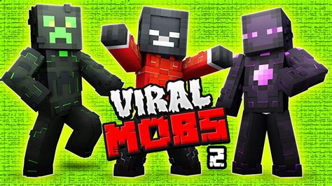 Viral Mobs 2 By The Lucky Petals Minecraft Skin Pack Minecraft