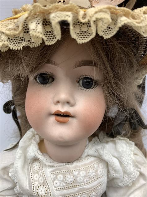 Ds Armand Marseille Bisque Head Doll With Sleeping Eyes Open Mouth And