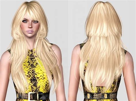Alesso`s Cookie Hairstyle Retextured By Chantel Sims Sims 3 Hairs