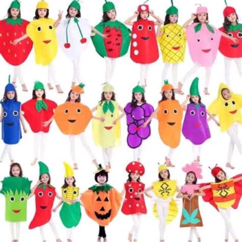 nutrition month fruit vegetables costume with headdress shopee philippines