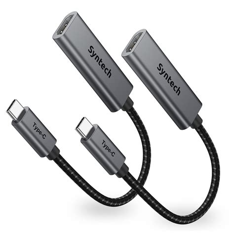 X RAW Customer Returns Syntech USB C To HDMI Adapter Pack Thunderb Jobalots