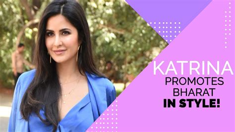 Katrina Kaifs Yet Another Stunning Look For Bharat Promotions Youtube