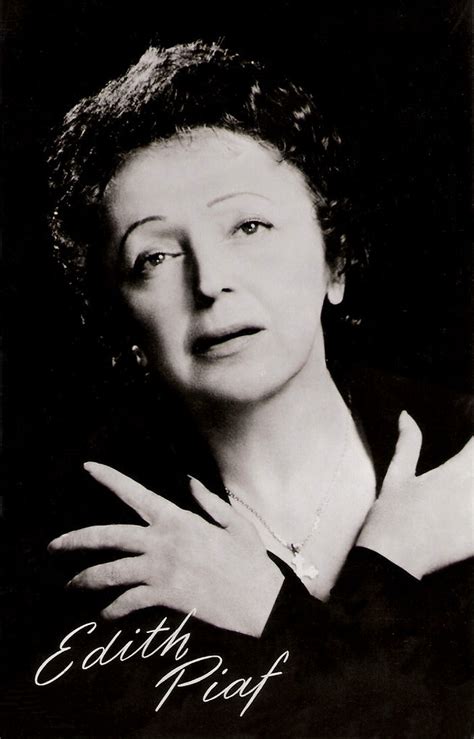 Edith piaf is almost universally regarded as france's greatest popular singer. Edith Piaf | Dutch postcard by Uitg. Takken, Utrecht, mo ...