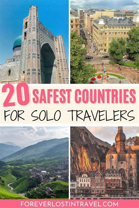 Explore These Top 20 Safest Countries For Solo Female Travelers