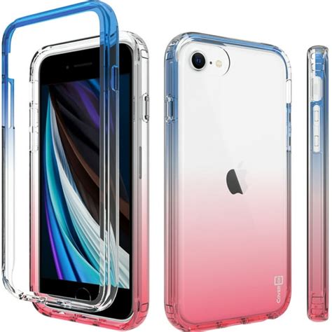 Coveron Apple Iphone Se 2020 Iphone 8 Iphone 7 Clear Case With Two