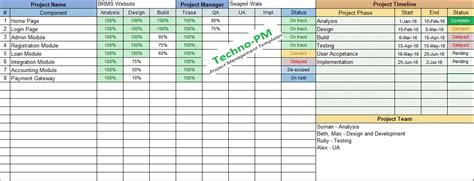 Project Tracking Template Excel Free Download Task List Templates Riset