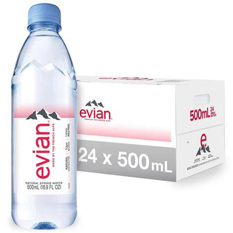 Evian Mineral Wasser 24 X 05l Inkl 6 Euro Dpg Pfand Pur Und